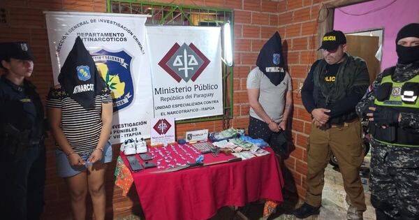 La Nación / Incautan sustancia estupefaciente en allanamiento a una vivienda de Obligado, Itapúa