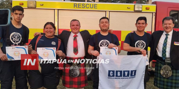 BOMBEROS DE ENCARNACIÓN RECIBEN CAPACITACIÓN AVANZADA EN RESCATE Y CONTROL DE INCENDIOS - Itapúa Noticias