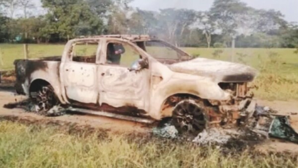 Guardia de seguridad fue quemado vivo