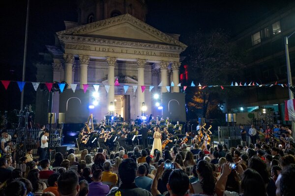 Calle Palma fue de los niños con una masiva concurrencia - .::Agencia IP::.