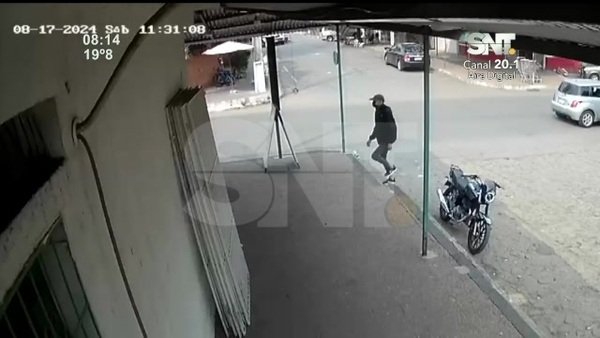 Captan el asalto de una boca de cobranzas - SNT