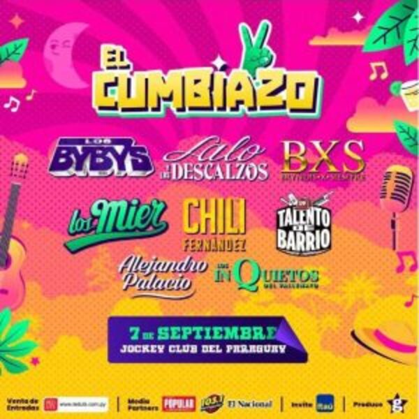 ¡Se viene "El Cumbiazo Vol. 2" en el Jockey Club! - trece