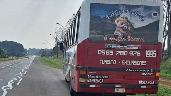 Chofer de empresa de turismo que transportaba niños da positivo al alcotest