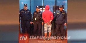  SUJETO CON ORDEN DE CAPTURA FUE DETENIDO EN CARLOS A. LÓPEZ  - Itapúa Noticias