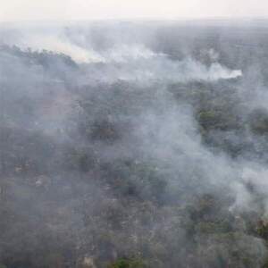 Se declaró Emergencia General por incendio forestal en el Parque Nacional Cerro Corá, Amambay