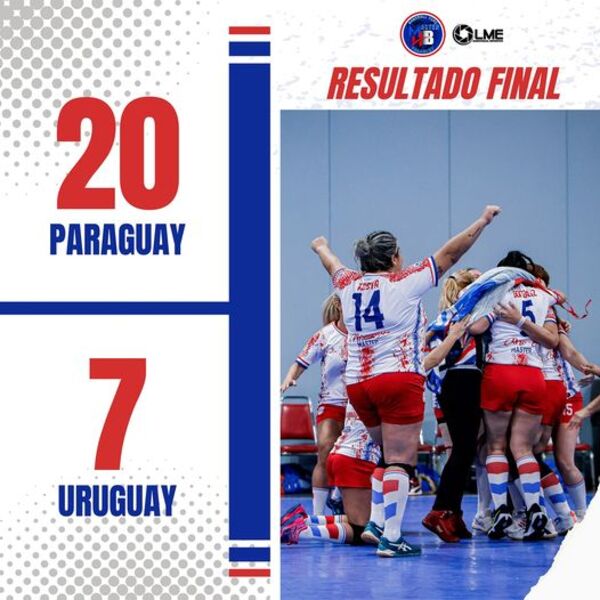Team de handbol femenino +37 conquista en forma invicta la Copa América