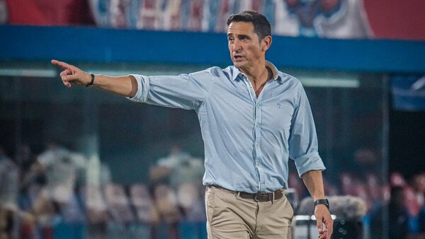Manolo Jiménez: "Olimpia festejó el empate"