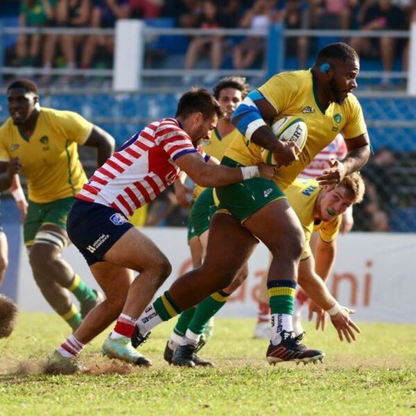 Brasil vence a Paraguay en juego mundialista de rugby