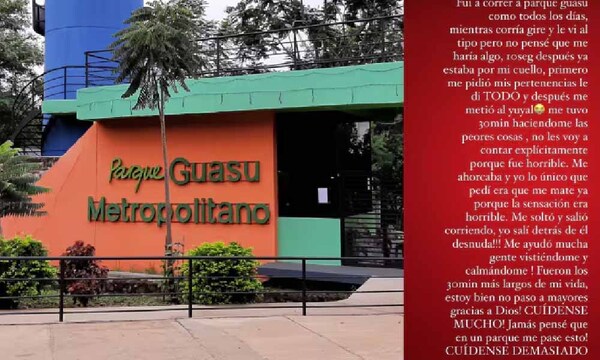 Víctima de abuso en el parque: “Me tuvo 30 minutos haciéndome las peores cosas” – Prensa 5