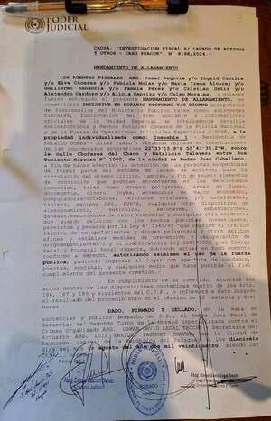 “Lalo” Gomes: Allanamiento a la casa de PJC fue en busca de evidencias de lavado de activos - Nacionales - ABC Color