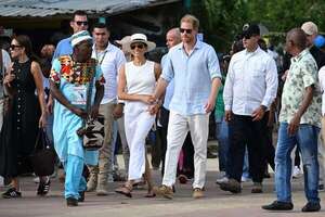 ¡Mirá las mejores fotos del príncipe Harry y Meghan Markle en Colombia! - Gente - ABC Color