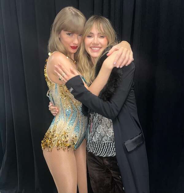 Suki Waterhouse agradece a Taylor Swift por una “oportunidad única en la vida” - Gente - ABC Color