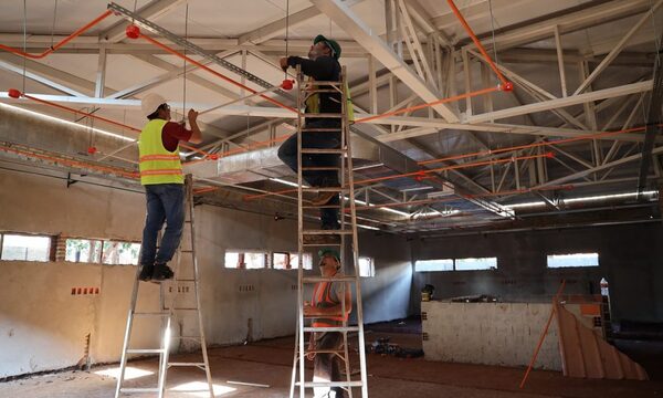 Avanza obras del moderno Centro Nefrológico en Hernandarias