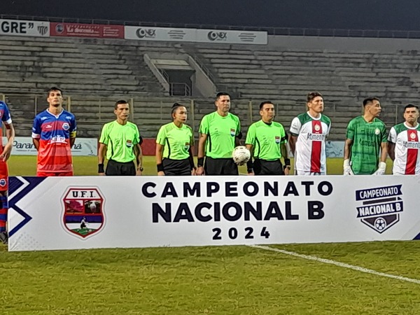 Inauguración del Torneo Nacional B en Encarnación