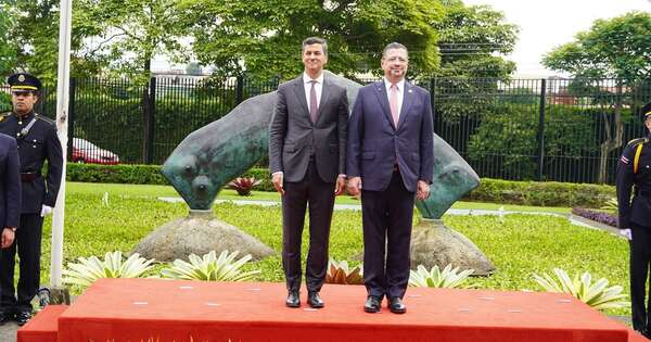 La Nación / Santiago Peña fortalece vínculos cooperativos con su homólogo de Costa Rica