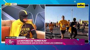 Conocemos la historia de “El Super Run”: el superhéroe que está en todas las corridas - Ensiestados - ABC Color
