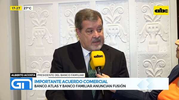 Video: Banco Atlas y Banco Familiar acuerdan fusión estratégica - Gente & Negocios - ABC Color