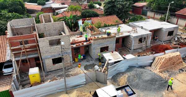 Diario HOY | Avanza la construcción de dúplex en la ciudad de Mariano Roque Alonso