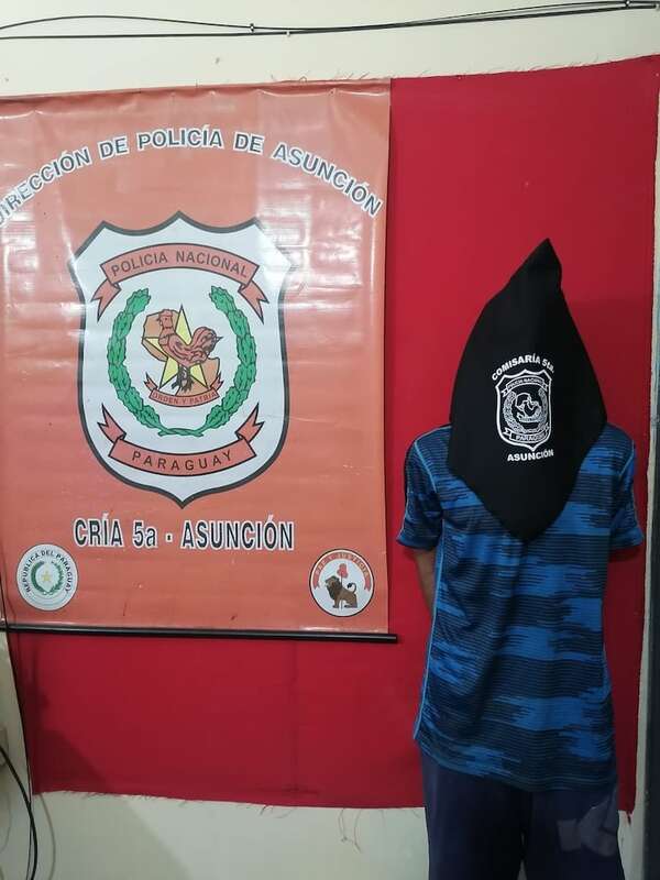 Joven detenido por asalto a conductor de Bolt en Asunción - Policiales - ABC Color