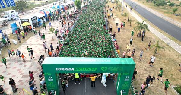 La Nación / La Corrida Inclusiva 5k 2024 se realizó el pasado domingo