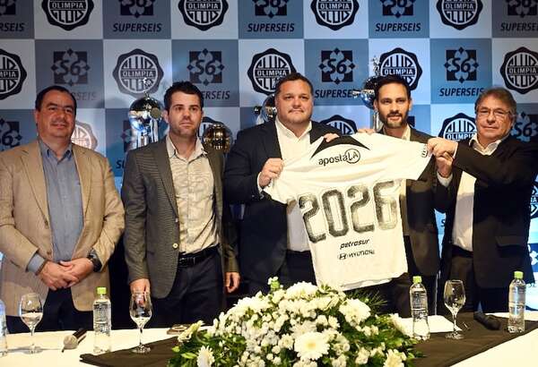 Superseis y Club Olimpia sellan alianza - Empresariales - ABC Color