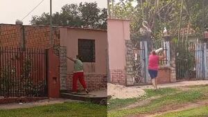 ¡Qué bonita vecindad! Doñas se pelearon y se arrojaron bolsas de basura