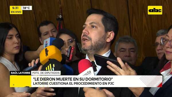 Muerte de Lalo Gomes: cartismo insiste en la irregularidad del procedimiento - ABC Noticias - ABC Color