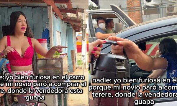 [VIDEO] ¡Laurys Dyva generó celos a una novia!
