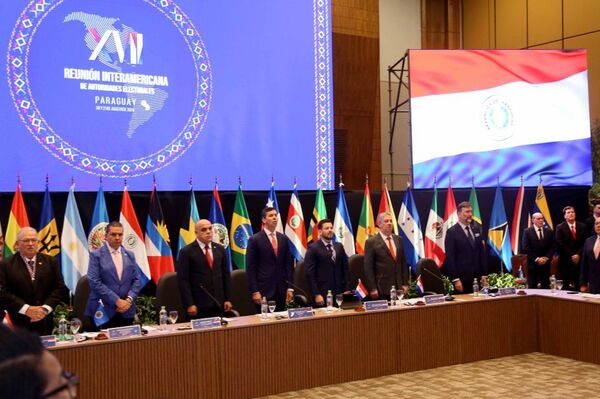 Ministros de la Corte Suprema de Justicia en apertura de Reunión Interamericana de Autoridades Electorales