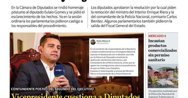 La Nación / LN PM: edición del 20 de agosto