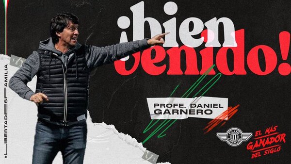 Daniel Garnero es nuevamente técnico del Club Libertad - .::Agencia IP::.