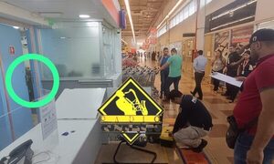 Dos delincuentes armados asaltaron boca de cobranza del Banco Itaú
