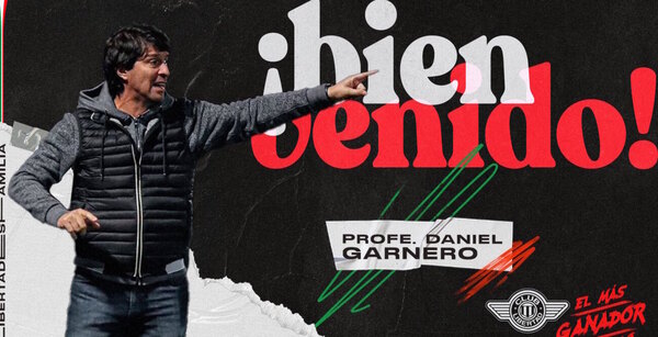 Versus / Libertad oficializa la vuelta de Daniel Garnero