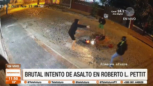 A balazos intentaron asaltar a motobolt en Asunción