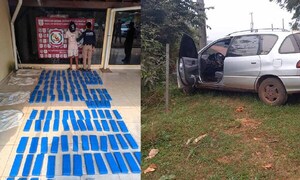 Incautan 116 kilogramos de marihuana y detienen a tres personas en Coronel Oviedo – Prensa 5