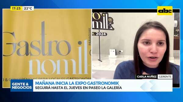 Mañana inicia la Expo Gastronomik: seguirá hasta el jueves en Paseo la Galería - Gente & Negocios - ABC Color