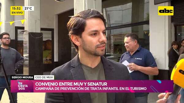 Firman convenio con MUV: campaña de prevención de la trata infantil en el turismo - Ensiestados - ABC Color