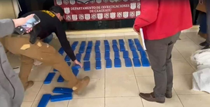 Tres detenidos tras la incautación de 116 kilos de marihuana en Coronel Oviedo - Noticiero Paraguay