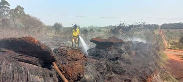 Seguidilla de incendios en diversos puntos de Alto Paraná - ABC en el Este - ABC Color
