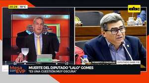 Muerte de Lalo Gomes: ‘’probablemente se trataría de quema de archivos’', expresó diputado colorado - Mesa de Periodistas - ABC Color