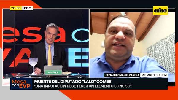 Muerte de “Lalo” Gomes: convocan a Enrique Riera y Emiliano Rolón a sesión reservada del Congreso - Mesa de Periodistas - ABC Color