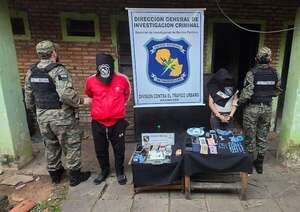 Allanamiento en Fernando de la Mora desmantela presunto punto de venta de drogas   - Policiales - ABC Color
