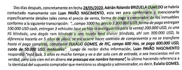 Senad habría ocultado nombres de Lalo Gomes y su hijo en Pavo Real I