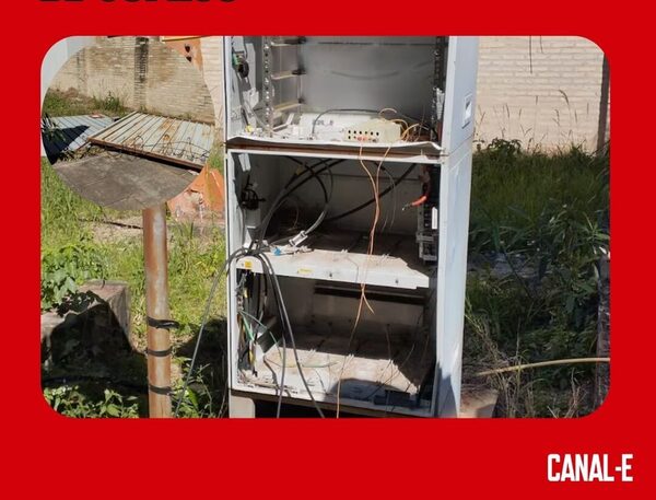 DELINCUENTES PELARON PREDIO DE COPACO