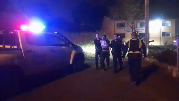 Tras una persecución de película, detuvieron a dos presuntos delincuentes en Encarnación