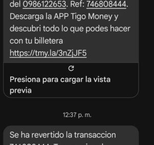Denuncian que local estafa con giros en Franco y dueño dice que su línea fue clonada