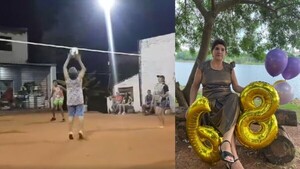 Abuela: “Si no juego al vóley lo que me voy a enfermar”