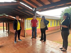 Reactivarán obras para atención a la primera infancia en la Escuela Jesús Misericordioso de Arroyo Porã