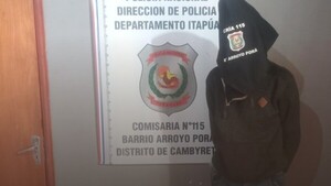 Apresan a "Fabro" por intento de hurto en Cambyretá
