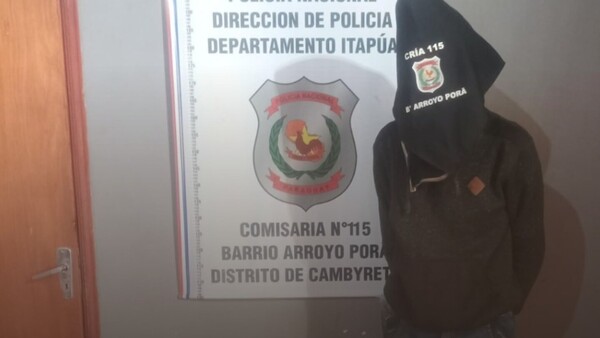 Apresan a "Fabro" por intento de hurto en Cambyretá